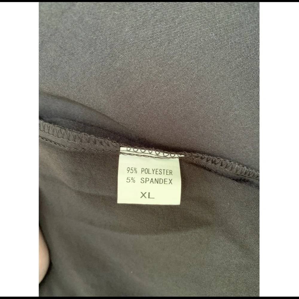 Black button-down tunic dress - Picture 6 of 6